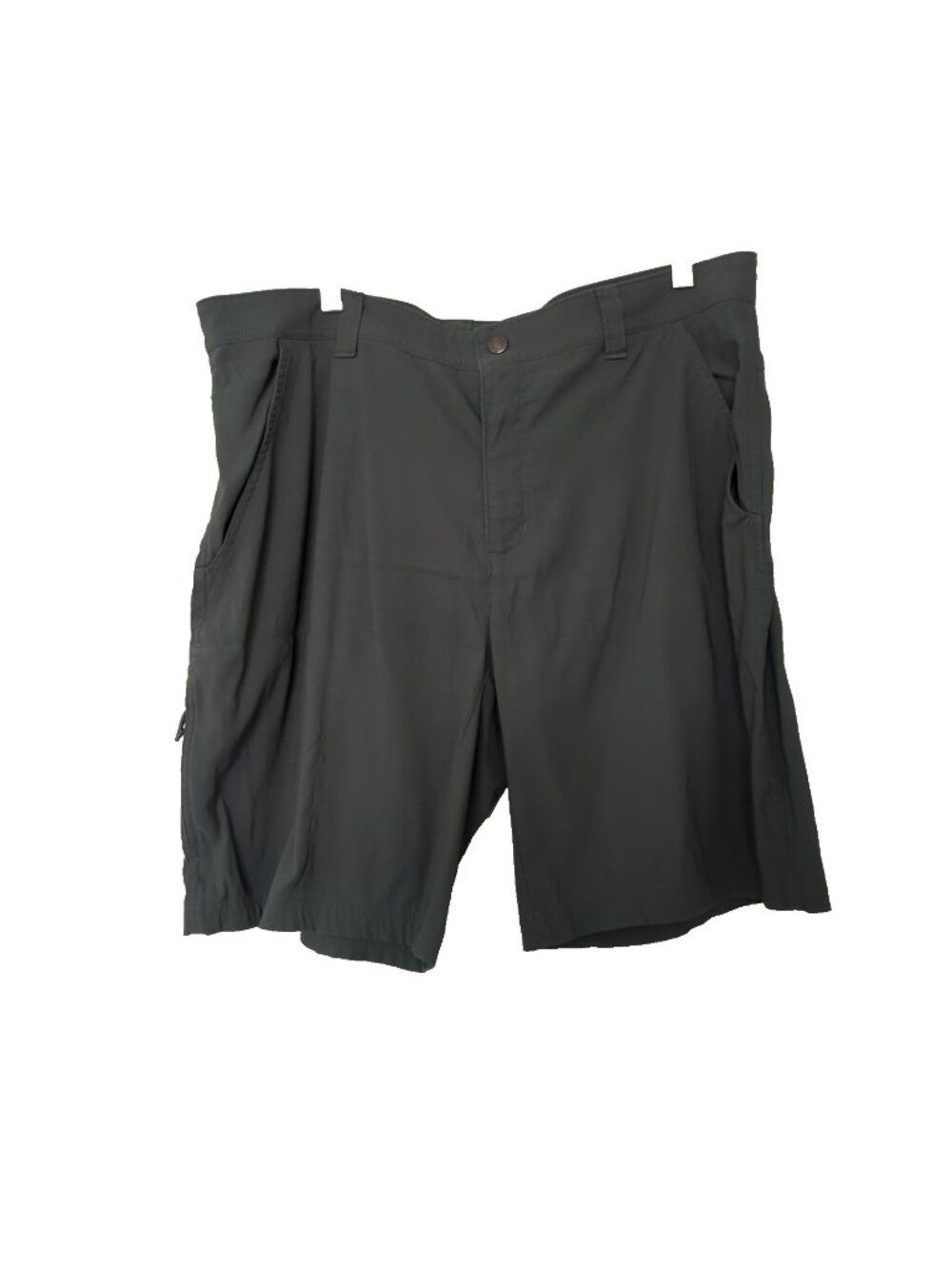COLUMBIA Omni-Shade Shorts Men 38 x 10 Green Performance Sun Protection-lpb47